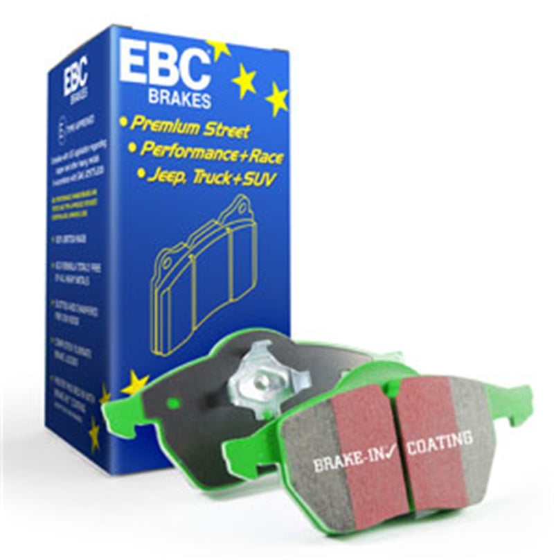 EBC 13-14 Ford Mustang 3.7 (A/T+Performance Pkg) Greenstuff Front Brake Pads