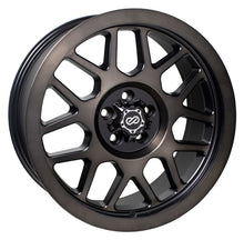Load image into Gallery viewer, Enkei Matrix 17x8 5x100 30mm Offset 71.6mm Bore Brushed Black Wheel