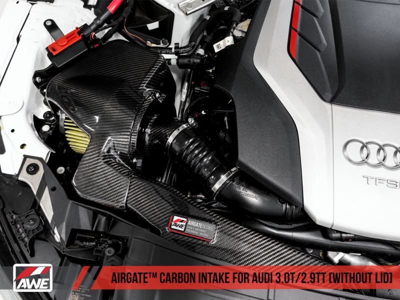 AWE Tuning Audi B9/B9.5 S4/S5/RS5 3.0T Carbon Fiber AirGate Intake w/ Lid