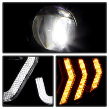 Load image into Gallery viewer, Honda Civic 16-20 LED Model High-Power LED Module Headlights - Black (PRO-YD-HC16LEDAP-SEQGR-BK)