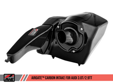 Load image into Gallery viewer, AWE Tuning Audi B9/B9.5 S4/S5/RS5 3.0T Carbon Fiber AirGate Intake w/ Lid