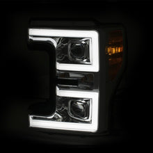 Load image into Gallery viewer, ANZO LED Headlights 17-18 Ford F-250 Super Duty Plank-Style L.E.D. Headlight Chrome (Pair)