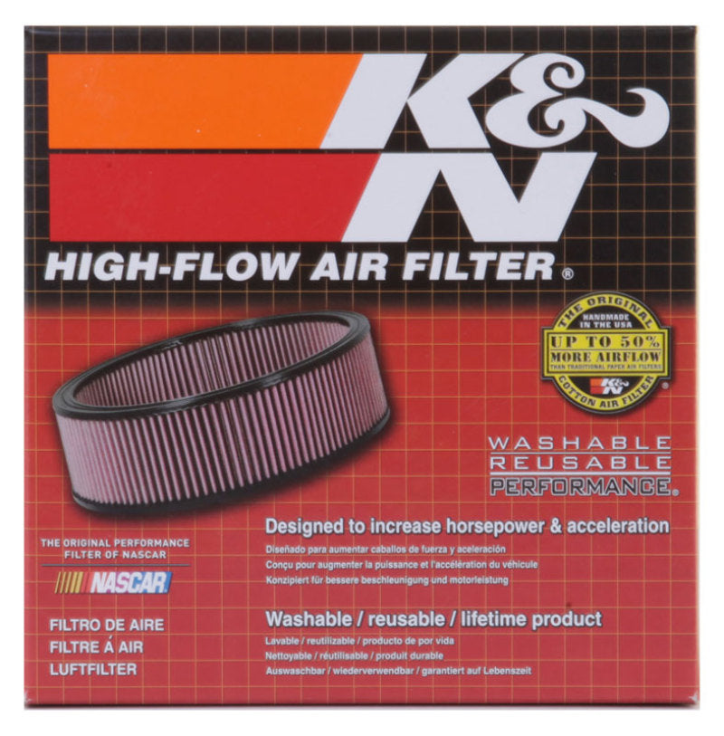 K&N Nissan/Rover Custom Air Filter Bolt-On for Single or Two Barrel Carburetors