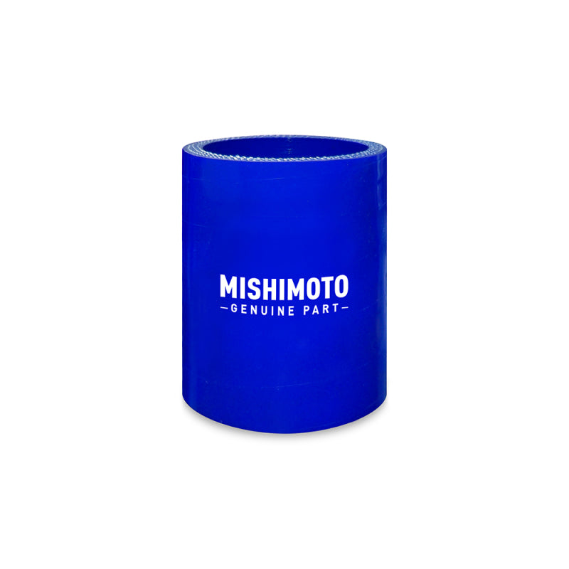 Mishimoto 1.25 Inch Blue Straight Coupler