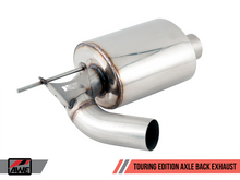 Load image into Gallery viewer, AWE Tuning BMW F3X 335i/435i Touring Edition Axle-Back Exhaust - Chrome Silver Tips (90mm)