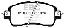 Load image into Gallery viewer, EBC 2016+ Toyota Yaris iA Greenstuff Front Brake Pads