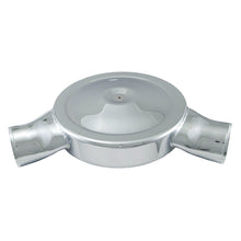 Load image into Gallery viewer, Spectre Low Profile Air Box 14in. OD x 5-13/32in. H / 135 Degree Inlet - Chrome