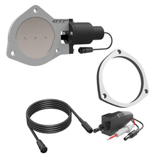 Load image into Gallery viewer, QTP 4in Bolt-On QTEC Electric Cutout Valve w/Flange - Single
