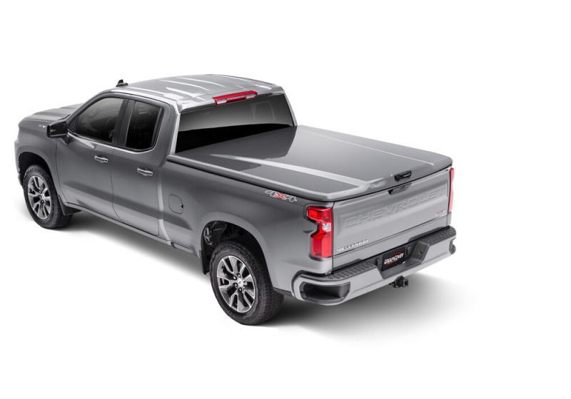 UnderCover 2020 Chevy 2500/3500 HD 6.9ft Elite LX Bed Cover - Stone Blue Metallic