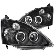 Load image into Gallery viewer, ANZO 2002-2004 Honda Civic Projector Headlights w/ Halo Black