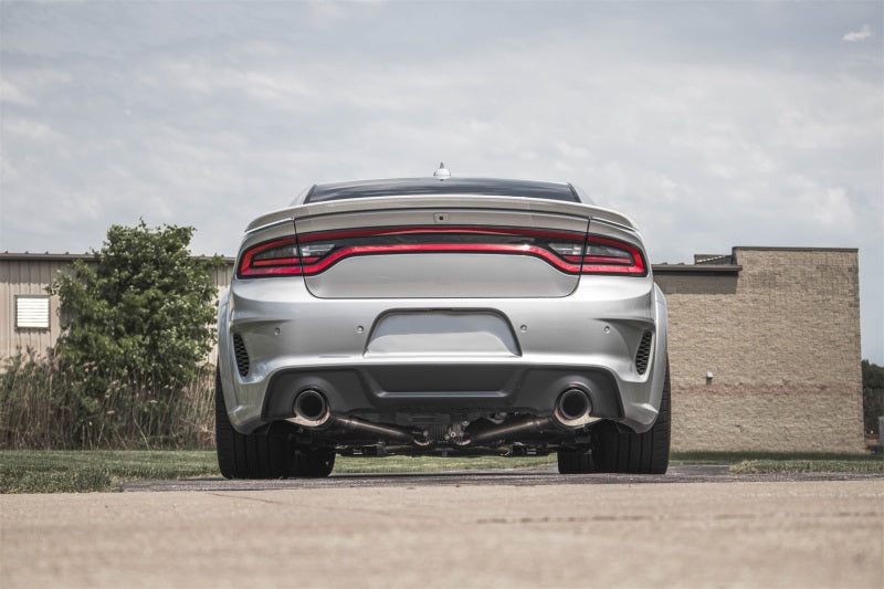 Corsa 15-21 Charger SRT/Hellcat/Redeye 2.75in Valved Catback Dual Rear Exit w/ Single 4.5in Pol Tips