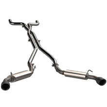 Load image into Gallery viewer, QTP 10-13 Chevrolet Camaro SS 6.2L 304SS AR3 Cat-Back Exhaust w/4.5in Black Tips