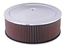 Load image into Gallery viewer, K&amp;N 14in Red Custom Air Cleaner Assembly - 5.125in ID x 14in OD x 6.625in H