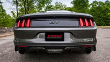 Load image into Gallery viewer, Corsa 2015 Ford Mustang GT 5.0 3in Axle Back Exhaust Black Dual Tips (Touring)