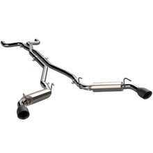 Load image into Gallery viewer, QTP 14-15 Chevrolet Camaro SS 6.2L 304SS AR3 Cat-Back Exhaust w/4.5in Black Tips