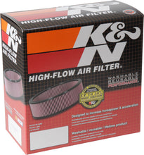 Load image into Gallery viewer, K&amp;N X-Stream Top Filter - Red - Size 9in - 5.125in Neck Flange / 2.75in Height