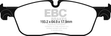 Load image into Gallery viewer, EBC 2016+ Jaguar F-Pace 2.0L TD (180) Greenstuff Front Brake Pads