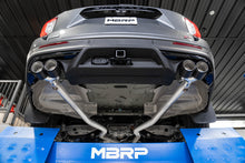 Load image into Gallery viewer, MBRP 20-21 Ford Explorer ST 3.0L EcoBoost Dual Rear Exit Axle Back w/ Quad Tip AL Exhaust System