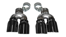Load image into Gallery viewer, Corsa 16-18 Cadillac ATS 3.6T 4in Inlet / 4in Outlet Twin Black Tip Kit (For Corsa Exhaust Only)