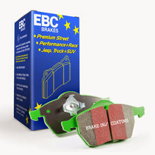 Load image into Gallery viewer, EBC 08+ Lotus 2-Eleven 1.8 Supercharged Greenstuff Rear Brake Pads