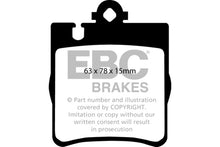 Load image into Gallery viewer, EBC 00 Mercedes-Benz CLK430 4.3 Ultimax2 Rear Brake Pads