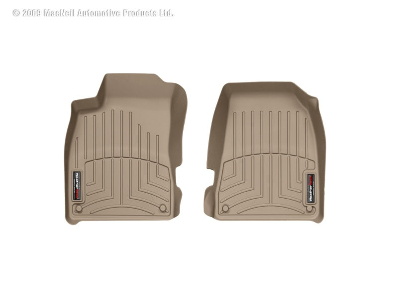 WeatherTech 02-08 Audi A4/S4/RS4 Front FloorLiner - Tan
