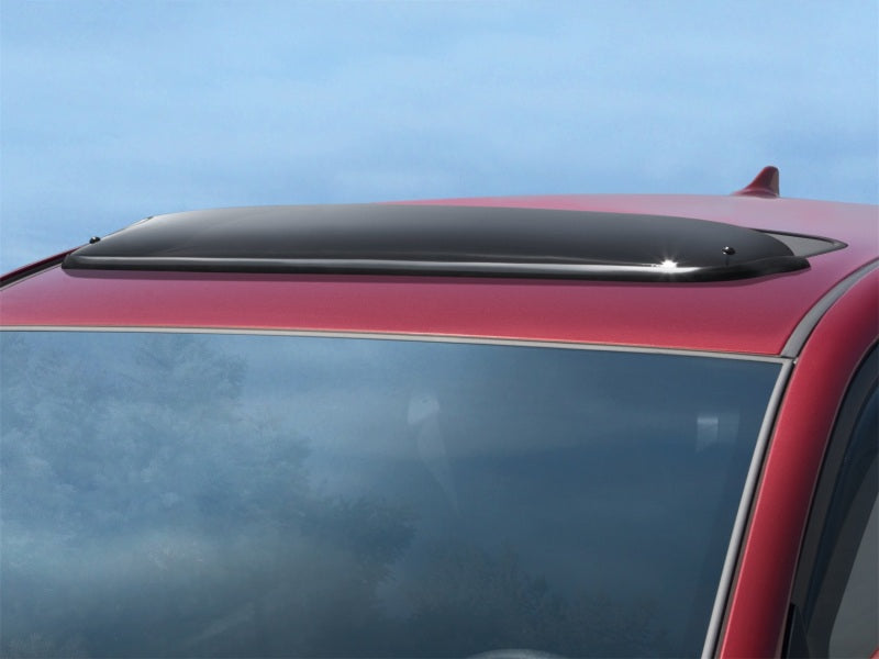 WeatherTech 03 Chrysler Voyager Short WB Sunroof Wind Deflectors - Dark Smoke