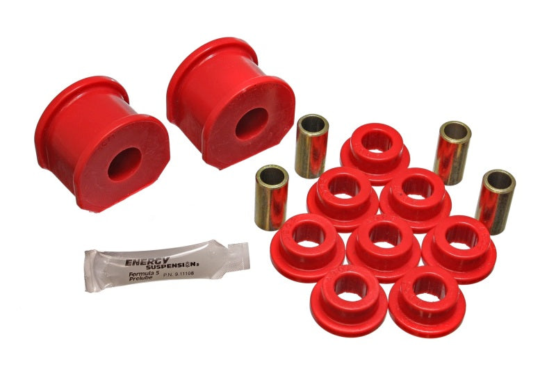 Energy Suspension Ford F100/150/250/350 2WD/4WD Red Front & Rear 1in Sway Bar Bushing Sets