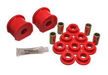 Load image into Gallery viewer, Energy Suspension Ford F100/150/250/350 2WD/4WD Red Front &amp; Rear 1in Sway Bar Bushing Sets