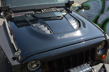 Load image into Gallery viewer, DV8 Offroad 07-18 Jeep Wrangler JK Rubicon 10th Anniversary Replica Hood