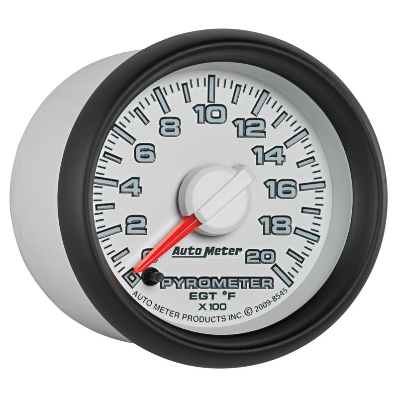 Autometer Factory Match 52.4mm Advanced Digital Stepper Motor 0-2000 Deg F Pyrometer