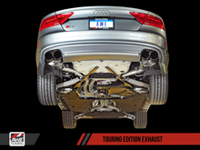 Load image into Gallery viewer, AWE Tuning Audi C7 / C7.5 S7 4.0T Touring Edition Exhaust - Diamond Black Tips