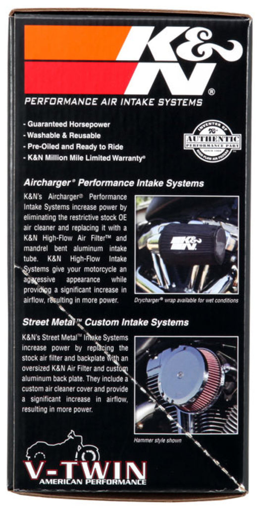 K&N 2015 Harley Davidson Street 500/700 Aircharger Performance Intake