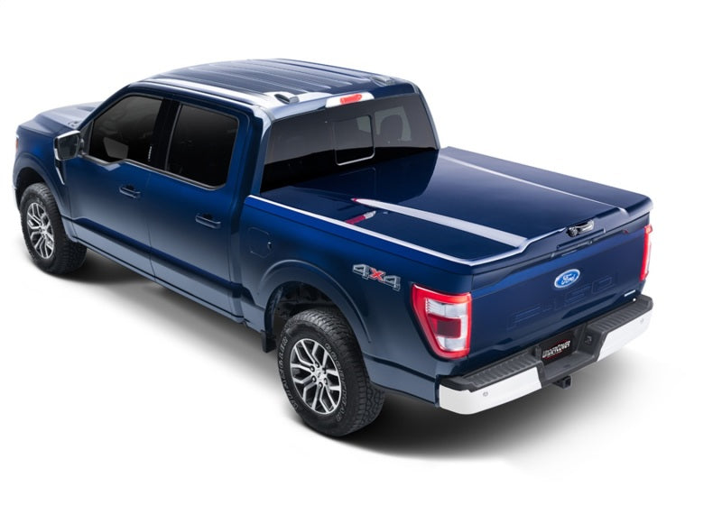 UnderCover 2021 Ford F-150 Crew Cab 5.5ft Elite LX Bed Cover - Lead Foot Gray
