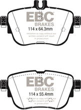 Load image into Gallery viewer, EBC 2017+ Mercedes-Benz E300 (W213) Greenstuff Rear Brake Pads