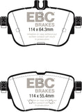 EBC 2017+ Mercedes-Benz E300 (W213) Greenstuff Rear Brake Pads