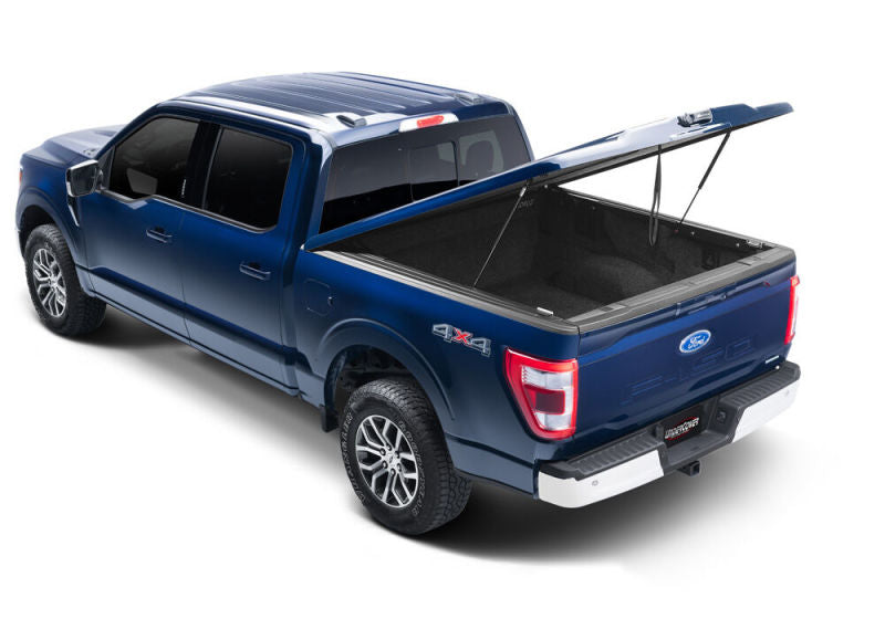 UnderCover 2021 Ford F-150 Crew Cab 5.5ft Elite LX Bed Cover - Carbonized Gray