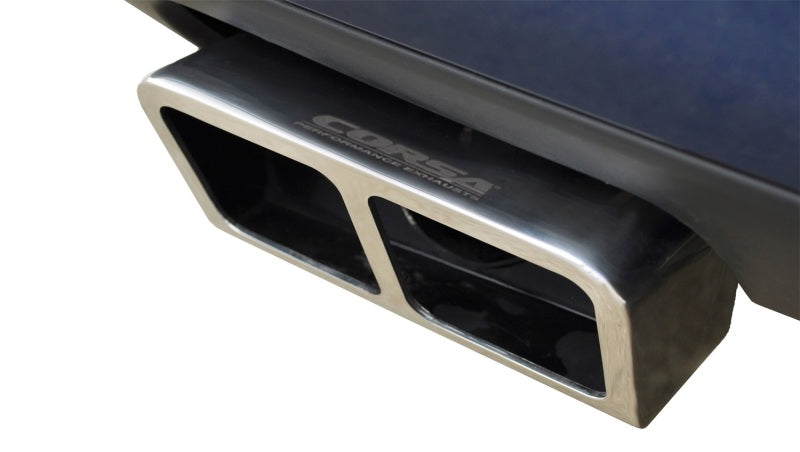 Corsa 11-13 Dodge Challenger SRT-8 6.4L V8 Manual Polished Xtreme Cat-Back Exhaust