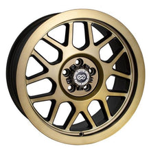 Load image into Gallery viewer, Enkei Matrix 17x9 5x127 10mm Offset 108mm Bore Brushed Gold Wheel