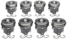 Load image into Gallery viewer, Mahle OE 06-09 6.0L Floating Pin GM Trucks Vin H 0.50MM Reduced Comp Piston Set (Set of 8)