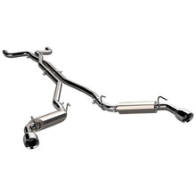 Load image into Gallery viewer, QTP 14-15 Chevrolet Camaro SS 6.2L 304SS AR3 Cat-Back Exhaust w/4.5in Tips