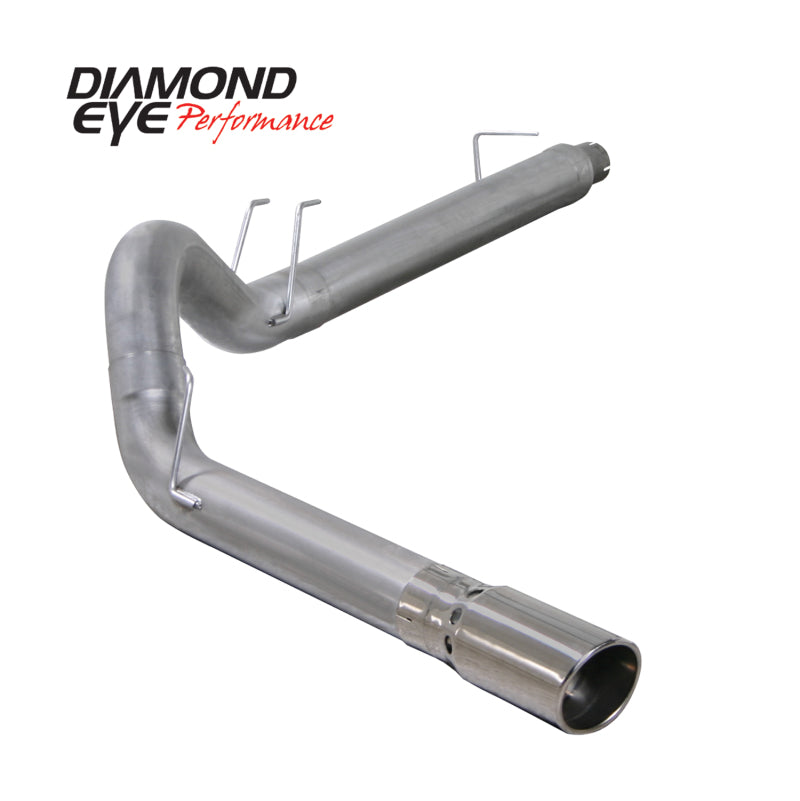 Diamond Eye KIT 5in CB RPLCMENT PIPE SGL SS: 94-97 FORD 7.3L F250/F350 PWRSTROKE