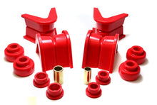 Load image into Gallery viewer, Energy Suspension 76-77 Ford Bronco/66-72 F-100/F-150 Red 7 Deg Offset Complete 14 Pc C-Bushing Set