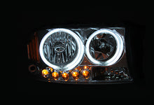Load image into Gallery viewer, ANZO 2001-2005 Chrysler Pt Cruiser Crystal Headlight Chrome Amber (OE)