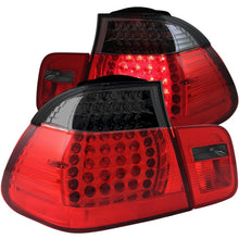 Load image into Gallery viewer, ANZO 2002-2005 4DR BMW 3 Series E46 LED Taillights Red/Smoke