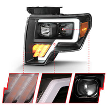 Load image into Gallery viewer, ANZO 2009-2014 Ford F-150 Projector Light Bar G4 H.L. Black Amber
