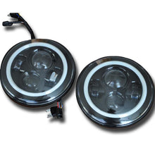 Load image into Gallery viewer, DV8 Offroad 07-18 Jeep Wrangler JK LED Projector Headlights