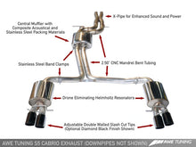 Load image into Gallery viewer, AWE Tuning Audi B8.5 S5 3.0T Touring Edition Exhaust System - Diamond Black Tips (90mm)