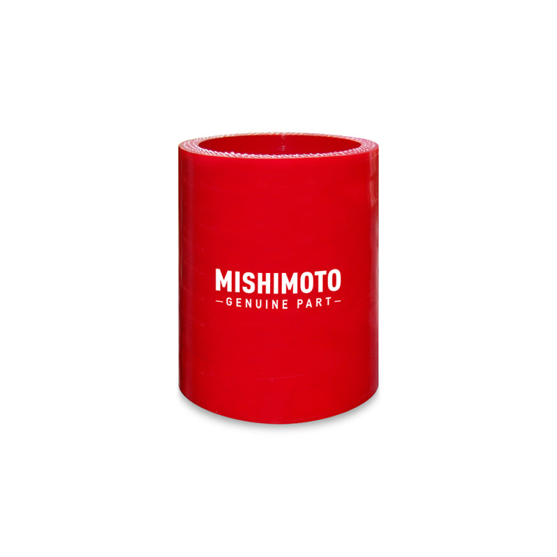 Mishimoto 1.25 Inch Red Straight Coupler