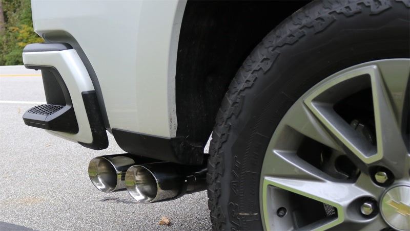 Corsa 2019+ Chevy Silverado 5.3L Crew Cab Short Bed Sport Cat-Back Dual Rear Exit w/ Polished Tips